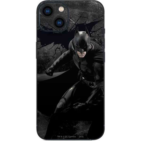 DC Comics Batman The Dark Knight Action pose iPhone 14 Plus Skin